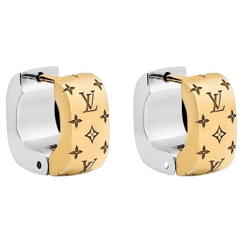 louis vuitton nanogram earrings.